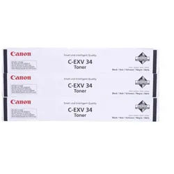 Canon C-EXV34 Toner Black Pack Of 3