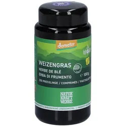 Naturkraftwerke Gepresstes Demeter-Weizengras
