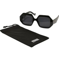 URBAN CLASSICS Sonnenbrille Urban Classics Unisex Sunglasses San Rafael schwarz