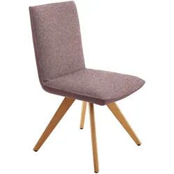 Koinor Stuhl , Altrosa , Holz, Textil , Wildeiche , massiv , konisch, eckig , 48x91x63 cm , Goldenes M, Dgm , Beinauswahl, Lederauswahl, Stoffauswahl, Typenauswahl, Gestellauswahl , Esszimmer, Esszimmerserien