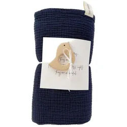 Tiny Birds Premium Musselintuch 1 St blau