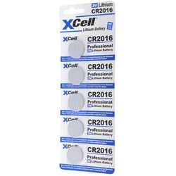 5er-Sparset CR2016 Lithium Batterie 3V, CR2016 Batterien im praktischen 5er Set