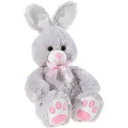 Heunec® Kuscheltier Hase Floppy 50 cm, grau, enthält recyceltes Material grau
