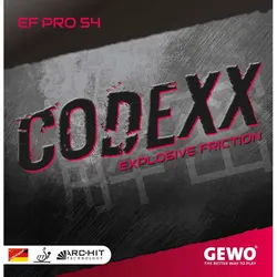 Gewo Belag Codexx EF Pro 54 rot MAX