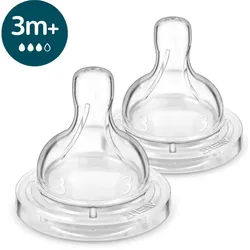 Philips Avent Anti-colic SCY763/02 Trinksauger Anti-Colic 3 m+ Medium Flow 2 St.