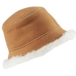 Le chapeau pêcheur en laine d'agneau Seeberger marron