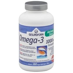 GESUNDFORM Omega-3 1.000 mg Kapseln 180 St