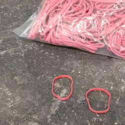 1 kg - Gummiringe, rot 25 mm | 3 mm, Kautschuk