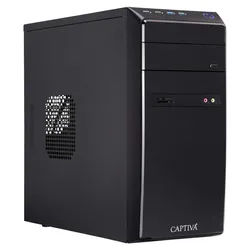 CAPTIVA Power Starter R64-146 PC (AMD Ryzen 5 5600G, AMD Radeon Graphics, 32 GB RAM, 1000 GB SSD, Luftkühlung, WLAN, ohne Betriebssystem) schwarz