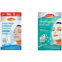 Schaebens Totes Meer Schlamm Maske + Schaebens Feuchtigkeits Maske
