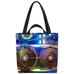 VOID Henkeltasche (1-tlg), Desktop Computer Gaming Desktop Computer Gaming Lüfter Rechner Gamer bunt