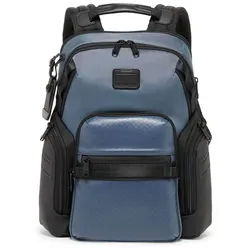 Tumi Alpha Bravo Navigation Rucksack aus Nylon Nevado Blue