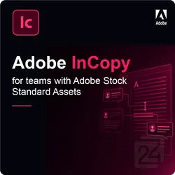 Adobe InCopy for teams with Adobe Stock standard assets