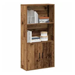 vidaXL Bücherregal NA Bücherregal Altholz-Optik 60x24x120 cm Spanplatte braun