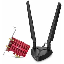 TP-LINK AXE5400, 2.4GHz/5GHz/6GHz WLAN, Bluetooth 5.0 LE