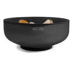 Feuerschale , Schwarz , Metall , rund , 35 cm , Freizeit & Co, Herbstartikel & Winterartikel