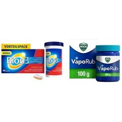 Bion 3 Immun Tabletten 90 stk + Wick Vaporub Erkältungssalbe 100