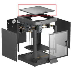 Elegoo Centauri Carbon Upper glass cover assembly