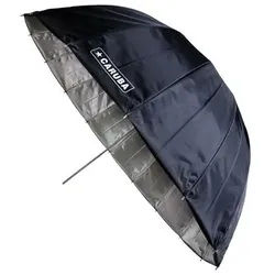 Caruba Studioschirm deep Silber/Schwarz 85 cm
