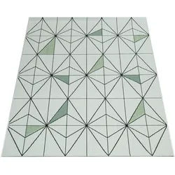 Paco Home Teppich »Ostende 539«, rechteckig, Flachgewebe, modernes geometrisches Design, In- und Outdoor geeignet Paco Home grün B/L: 160 cm x 230 cm