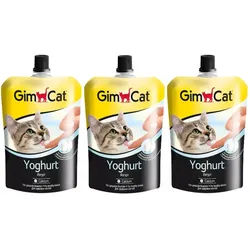 GIMCAT YOGURT für Katzen 3x150g