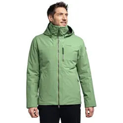 Schöffel Alltags-Winterjacke Krakau 3in1 (wasser- und winddicht, atmungsaktiv) grün Herren