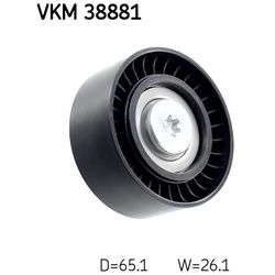 SKF Umlenkrolle Keilrippenriemen Rechts für BMW 1 3 5 X3 4 2 X5 X4