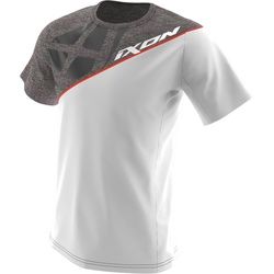 Ixon Faster T-Shirt, grau-weiss, Größe 2XL für Männer
