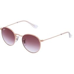 Ray-Ban Junior RJ9547S Kinder-Sonnenbrille Vollrand Rund Metall-Gestell, Pink