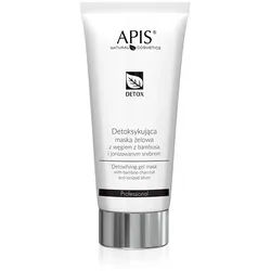 Apis Detox Entgiftende Gel-Maske mit Bambuskohle und ionisiertem Silber 200 ml