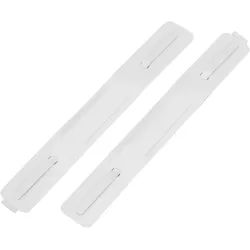 1000 Abheftstreifen selbstklebend, weiß, 150 x 16 mm 1000 Stück im Karton, Kunststoff|Stahl