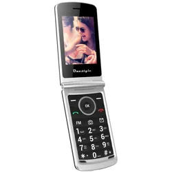 Onestyle Copper Mobiltelefon, Dual-SIM, sim-lock frei Klapphandy (2,8 Zoll) schwarz