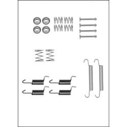 TRISCAN Zubehörsatz Feststellbremsbacken hinten rechts links für KIA Soul I Hyundai I20 Opel Corsa D Sonata IV Magentis Getz 8105432588