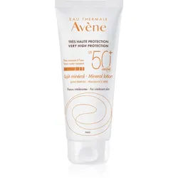 Avène Sun Mineral Lotion parfümfreie schützende Lotion ohne chemische Filter SPF 50+ 100 ml