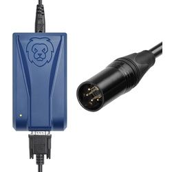 ONgineer LiON one4all Reiseladegerät für E-Bike und E-Scooter 36 V mit XLR 4-Pin Stecker und Transporttasche, EU-Version