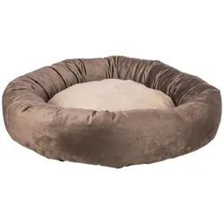 TRIXIE Tierbett Bett Lionel rund braun/beige für Katzen beige|braun 50 cm x 50 cm