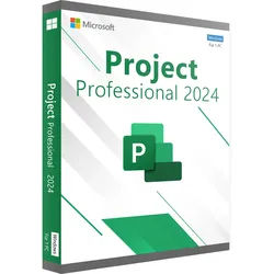 Microsoft Project 2024 Professional | ESD | Accountgebunden | Retail Version