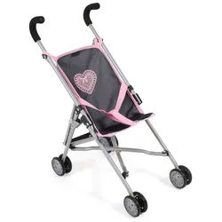 CHIC2000 Puppenwagen 601 26 Mini- Buggy Roma Melange grau-navy