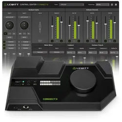 Lewitt Digitales Aufnahmegerät (CONNECT 6 - USB Interface)