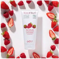 TOOFRUIT Tagescreme Duschgel Erdbeere-Himbeere