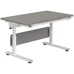 Paidi Jugendschreibtisch , Weiß, Schieferfarben , Metall, Kunststoff, Holzwerkstoff , 70x53-79x120 cm , höhenverstellbar, in verschiedenen Holzarten erhältlich , Büromöbel, Schreibtische, Kinder & Jugendschreibtische