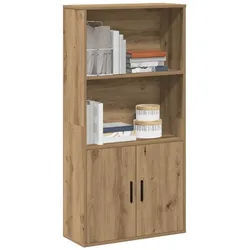 vidaXL Bücherregal NA Bücherregal Artisan-Eiche 60x24x120 cm Spanplatte braun