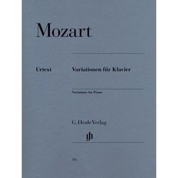 Variationen Für Klavier - Wolfgang Amadeus Mozart - Variationen für Klavier Kartoniert (TB)
