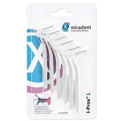 Miradent I-Prox L Interdentalbürste 0.6Mm Weiß 6 ST