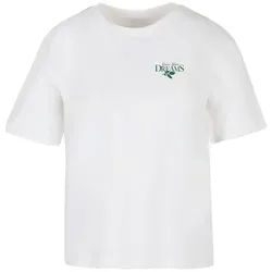 Miss Tee T-Shirt Miss Tee Grow Your Dreams And Plants Tee (1-tlg) weiß L