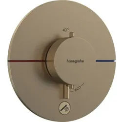 hansgrohe Thermostat ShowerSelect Comfort S UP, f 1 Verb u. 1 zus. Abg., brush. bron