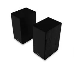 Klipsch Klipsch R-40M Regallautsprecher (Paar) Regal-Lautsprecher schwarz