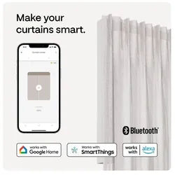 Smart Curtain Rail Central opening 200cm