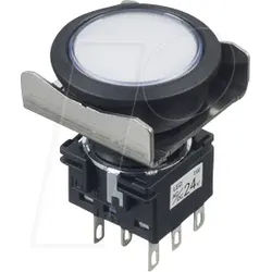 ID LB6BA1T6LW - Drucktaster LB, 22 mm , 2 CO