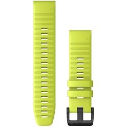 Garmin Quickfit Silikon Armband 22mm Leuchtgelb / Schiefergrau fenix 6/7, epix2